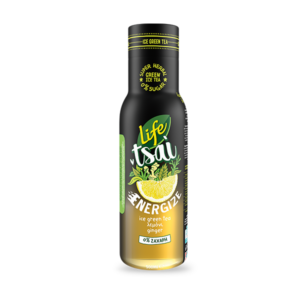 LIFE TSAI Energize Ice green tea lemon & ginger 500ml
