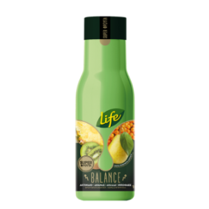 Χυμός Life "Balance" Ανανάς Αχλάδι Ακτινίδιο Ιπποφαές - Pineapple Kiwi Pear Ippofaes 400ml, 1lt