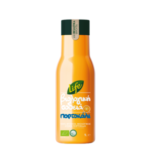 Βιολογικός Χυμός πορτοκάλι / Organic orange juice LIFE 1lt