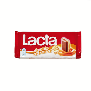 LACTA Σοκολάτα Γάλακτος με Διπλή Καραμέλα  / Milk chocolate Double Caramel 100gr