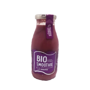 Χυμός Rudolfs Bio Smoothie "Peaceful" Blueberry Strawberry 260 ml