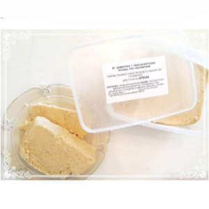 Χαλβάς με Στέβια Βανίλια  - Tahini halva Vanilla with Stevia 450gr ΚΟΣΜΙΔΗΣ