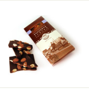 Σοκολάτα υγείας αμυγδάλου Dark Chocolate with almonds 90gr