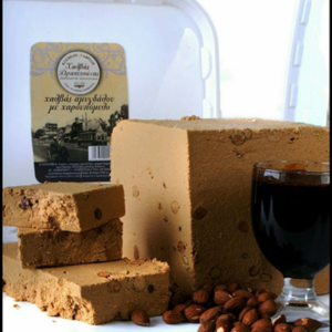 Χαλβάς Χαρουπόμελο χύμα  -  Tahini halva Carob syrup in bulk ΚΟΣΜΙΔΗΣ