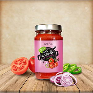 Σάλτσα ντομάτας με κρεμμύδι & πιπεριά  -  Onion & pepper pasta sauce 480gr ''Γεννά την παράδοση ''