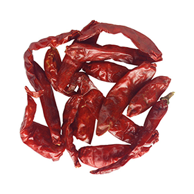 Πιπεριές καυτερές αποξηραμένες  - Dehydrated chilli peppers