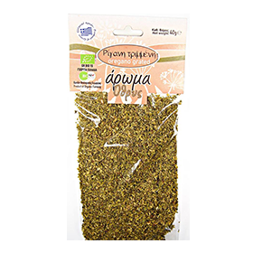 Ρίγανη τριμμένη  - Oregano grated BIO 50gr  ''Άρωμα Όθρυς''