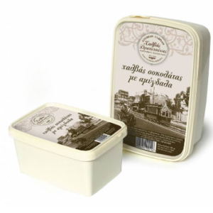 Χαλβάς Σοκολάτα με αμύγδαλο  - Tahini halva Chovolate with Almond 450gr ΚΟΣΜΙΔΗΣ