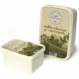 Χαλβάς Χαρουπόμελο  - Tahini halva Carob syrup 450gr ΚΟΣΜΙΔΗΣ